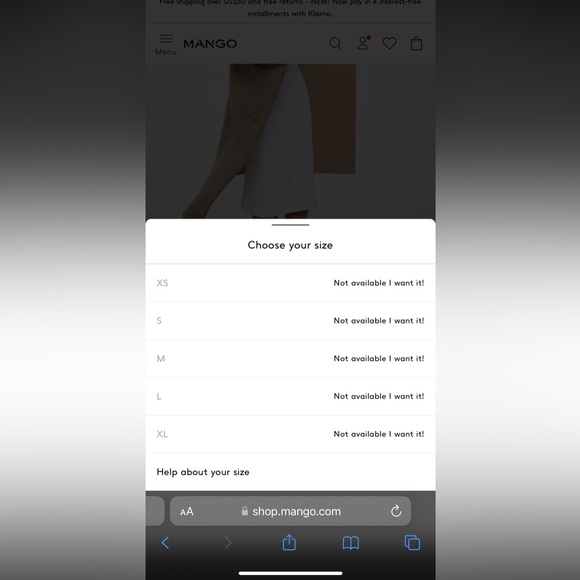 Mango Oversized Cardigan / Knitted Coat with Pockets (Coatigan) - Picture 7 of 10